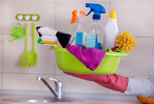 Waste removal team presenting transparent pricing for a home clearance