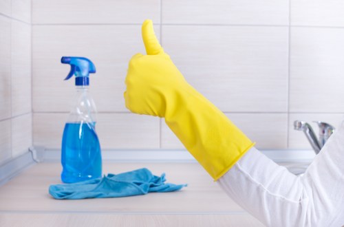Spot cleaning techniques for area rugs