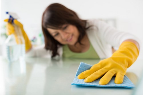 Signs curtains need cleaning including dust and fading